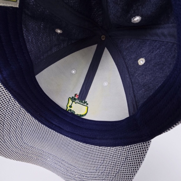 Masters Heathered Blue Performance Mesh Back Hat Augusta National Golf - Picture 7 of 10